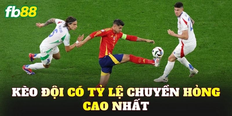 Kèo Đội Có Tỷ Lệ Chuyền Hỏng Cao Nhất