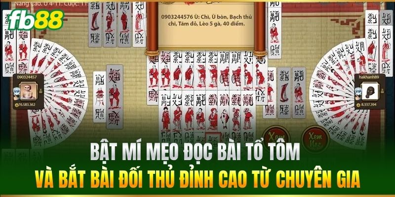 Bật mí mẹo đọc bài Tổ Tôm và bắt bài đối thủ đỉnh cao từ chuyên gia